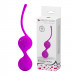 Вагінальні кульки PRETTY LOVE Kegel фіолетові, 16 х 3.3 см