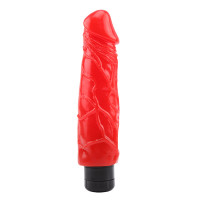 Вібратор гелевий Chisa HotStorm Devilish X1 на батарейках, червоний