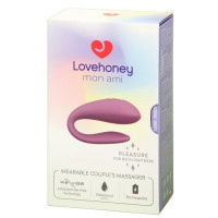 Вибратор для пар Lovehoney Mon Ami, фиолетовый