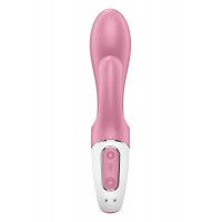 Вибратор кролик Satisfyer Air Pump Bunny 2 с технологией давления воздуха, розовый