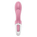 Вибратор кролик Satisfyer Air Pump Bunny 2 с технологией давления воздуха, розовый