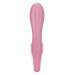 Вибратор кролик Satisfyer Air Pump Bunny 2 с технологией давления воздуха, розовый