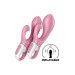 Вибратор кролик Satisfyer Air Pump Bunny 2 с технологией давления воздуха, розовый