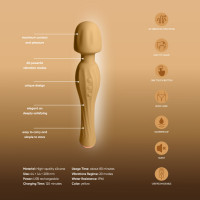 Вібратор-мікрофон 28 режимів Sweet Em, жовтий