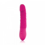 Вибратор Realistic Vibrating Silicone Dildo Rechargeable 7 Speeds Inya Twister 9 In. Pink