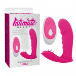 Вібратор із кліторальною стимуляцією Chisa Intimate Melody Strapless Strap-on, рожевий