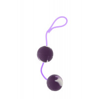 Вагінальні кульки Marbelized DUO BALLS, PURPLE