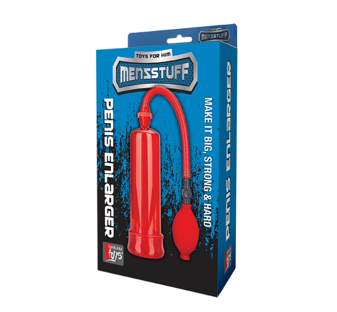 Вакуумная помпа MENZSTUFF PENIS ENLARGER , RED