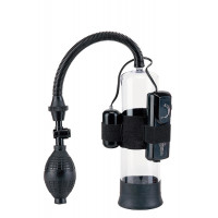 Вакуумна помпа для чоловіків Seven Creations Power Pump з вібрацією, чорна
