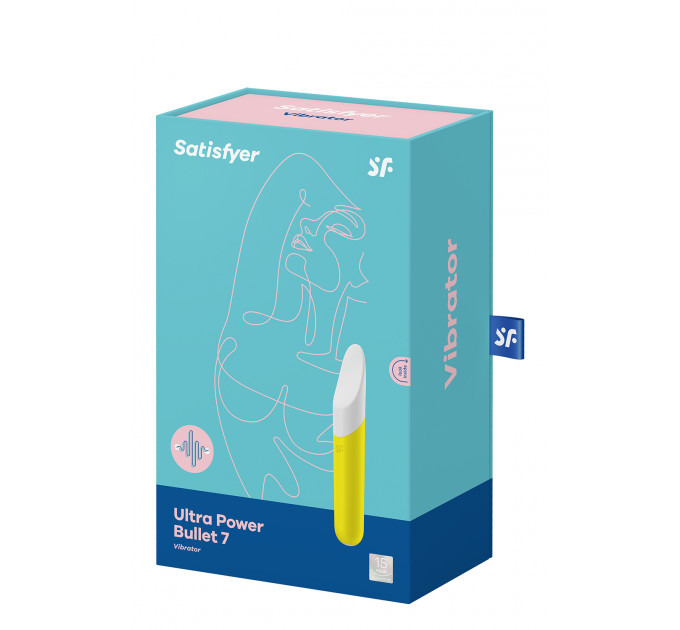 T360197 Вибропуля Satisfyer Ultra Power Bullet 7 Yellow
