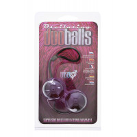 Вагинальные шарики Marbelized DUO BALLS, PURPLE