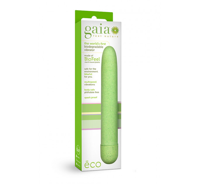 Вибромассажер BLUSH GAIA ECO GREEN