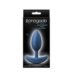 Анальна пробка з вібрацією Середня RENEGADE HEAVYWEIGHT PLUG MEDIUM BLUE