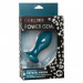 Анальная пробка с вибрацией Vibrating Crystal Probe Голубая California Exotic