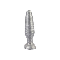 Анальна пробка Chisa Dark Muscle Stag Kaufman срібло 13.7 см * 4 см