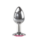 Анальная пробка,маленькая A&E PINK GEM ANAL PLUG SMALL