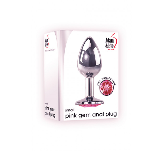 Анальная пробка,маленькая A&E PINK GEM ANAL PLUG SMALL