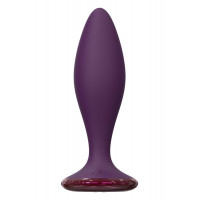 Анальный вибратор Dreamtoys Glam с пультом, фиолетовый, 12.8 см