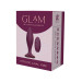 Анальний вібратор Dreamtoys Glam з пультом, фіолетовий, 12.8 см