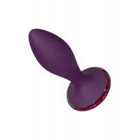 Анальный вибратор Dreamtoys Glam с пультом, фиолетовый, 12.8 см