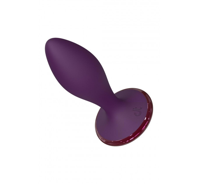 Анальний вібратор Dreamtoys Glam з пультом, фіолетовий, 12.8 см