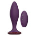 Анальний вібратор Dreamtoys Glam з пультом, фіолетовий, 12.8 см