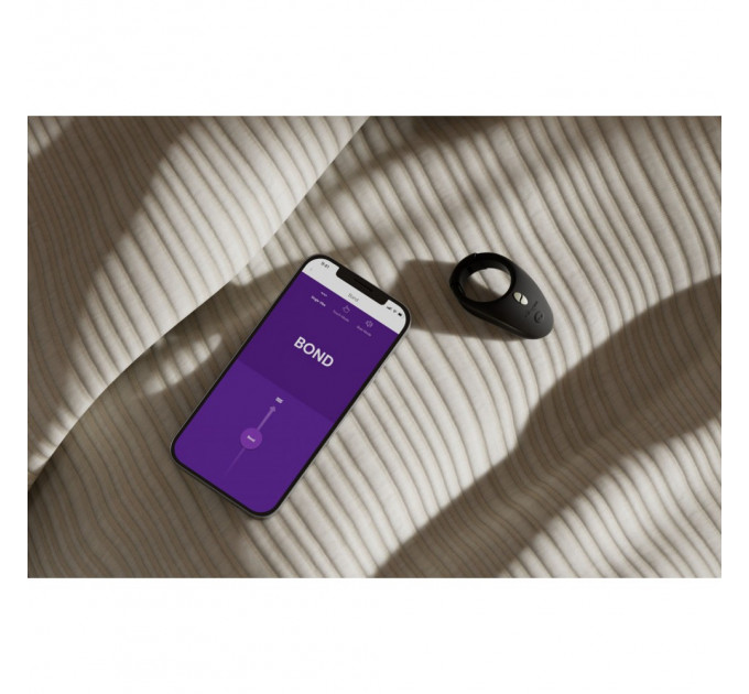 Эрекционное виброкольцо WE-VIBE Bond с управлением приложением и пультом