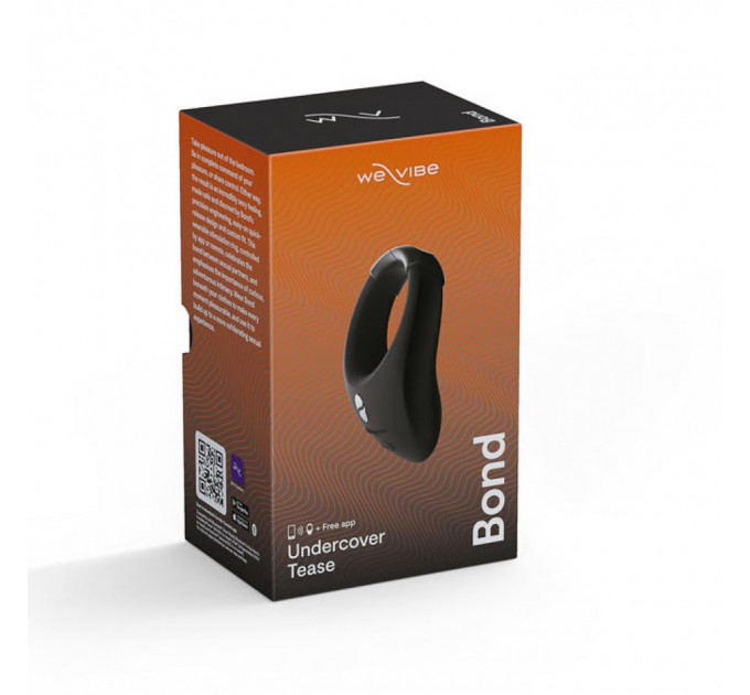 Эрекционное виброкольцо WE-VIBE Bond с управлением приложением и пультом