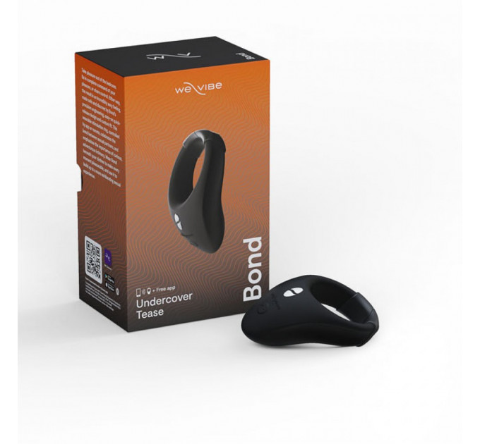 Эрекционное виброкольцо WE-VIBE Bond с управлением приложением и пультом