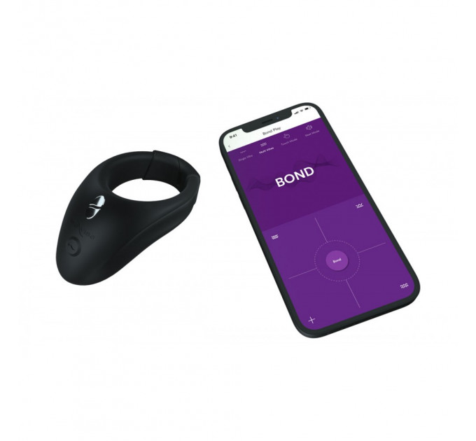 Эрекционное виброкольцо WE-VIBE Bond с управлением приложением и пультом