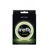 Эрекционное кольцо для пениса иллюминесцентное NS Novelties Firefly Halo прозрачное