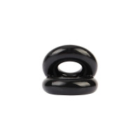Эрекционное кольцо двойное Chisa GK Power Dual Pleasure, черный
