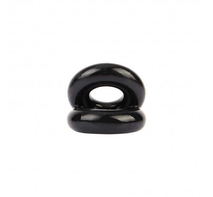 Эрекционное кольцо двойное Chisa GK Power Dual Pleasure, черный