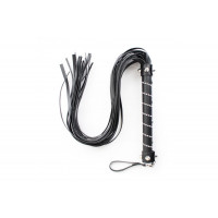 Флоггер DS Fetish Bling flogger with glass diampnd black Флоггер DS Fetish Bling flogger with glass diampnd black
