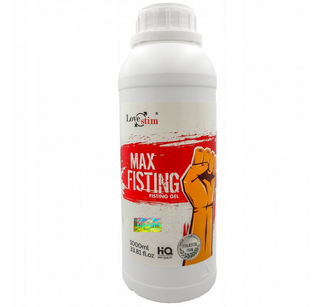 Гель для фистинга LoveStim Max Fisting 1000ml
