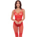 Комбинезон ALL HEART CROTCHLESS BODYSTOCK RED, OS