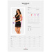 Пеньюар Obsessive Vanessme S/M