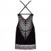 Пеньюар Obsessive Vanessme S/M