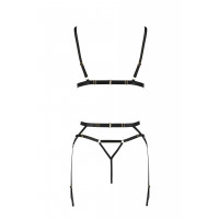 Комплект белья, 2 предмета MEGGY SET black S/M - Passion