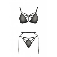 Комплект белья, 2 предмета MEGGY SET black S/M - Passion