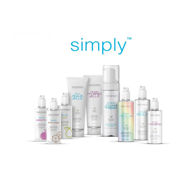 Лубрикант на водной основе WICKED SIMPLY AQUA 70ML