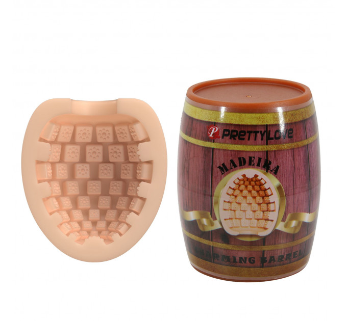Мастурбатор яйцо PRETTY LOVE Barrel бежевый, 5.5 см