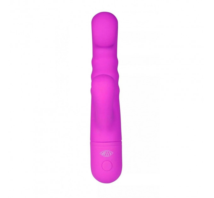 Вибратор-кролик Peachy Pretty Violet Miss V, розовый