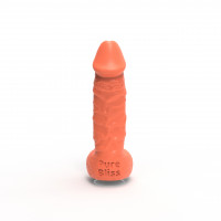 Мило член на присосці Pure Bliss MINI коралове, 15 см