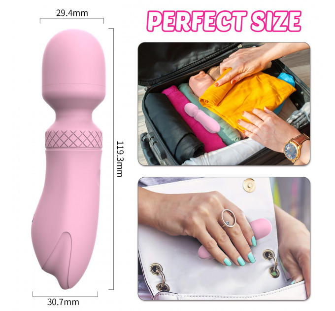 Міні-вібратор-мікрофон Every Night Toys Scarlett лавандовий, 10 режимів вібрації