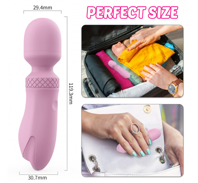 Мини-вибратор-микрофон Every Night Toys Scarlett лавандовый, 10 режимов вибрации