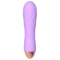 Мини-вибратор с рельефом You2Toys Cuties Gene лиловый