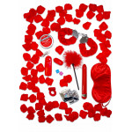 Набор БДСМ игрушек подарочный Toy Joy Romance Gift Set, красный