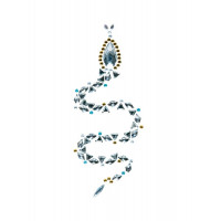 Наклейка с драгоценностями Leg Avenue Клеопатры Cleopatra face jewels sticker