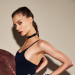 Ошейник-чокер с кольцом кожаный Leather Cosplay Choker UPKO, размер M